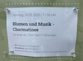 2026: Takt 11 im Botanischen Garten